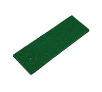 Jugaoge 3D Shockproof Mini Golf Mat - Nylon Grass Strike Pad for Indoor/Outdoor Practice - Compact Training Aid for Swing Improvement Green 18.5 * 70cm