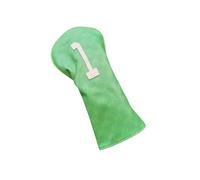 Jugaoge Luxury Golf Driver Cover - 1# Wood Head Fit, Stylish Shield Green Driver One Size
