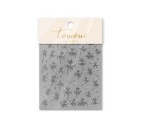 Jugaoge Self Adhesive Nail Art Stickers 2Pcs Retro Firework Design DIY Manicure Decals for Women Girls Nail Salon Party Home Decoration Beauty Accessories Type 4 One Size