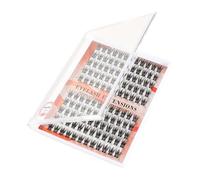 Jugaoge Soft Comfortable False Eyelashes 1 Pair Natural Look Wispy Volume Lashes for Women Teens Everyday Use Type 2 One Size