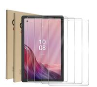 JUGCUT 4Pcs Tempered Glass Screen Protector for Lenovo Tab M9, Anti Scratch 9.0 Inch Tempered Glass TB-310FU Ultra Clear Case friendly and Easy Installation