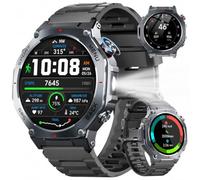 Jugeman Smart Watch for Men, 1.43" AMOLED Military Smart Watch Make Calls