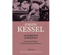 Jugements Derniers Les Proces Petain de Nuremberg Et Eichmann (Texto)