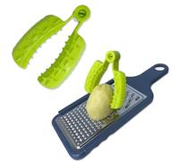 JuGeoZhi Finger Protector for Cutting Food - 2pcs Finger Guards for Zester Cheese Grater Kitchen Hand Guards for Cutting Vegetables, Ginger, Garlic, Lemon