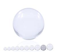 Juggle Dream 110mm Clear Acrylic Contact Juggling Ball - Transparent Clear Contact Juggling Manipulation Performance Balls