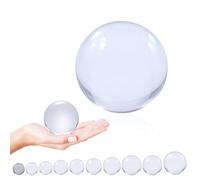 Juggle Dream 60mm Clear Acrylic Contact Juggling Ball - Transparent Clear Contact Juggling Manipulation Performance Balls