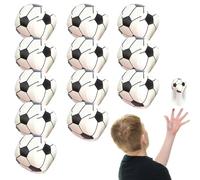 Juggling Balls, 12 Piece PU Soft Professional Training Set, Durrable Skill Learning Toy For Beach Game Play Outdoor Indoor Park Yard Court School College Camp Vacation Entertainment Practice Use