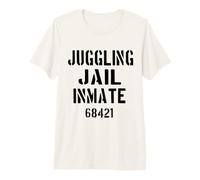 Juggling Prisoner Halloween Costume Funny Inmate Juggler Premium T-Shirt