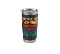 Juggling Technique Top Secret - Even I Don't Know Stainless Steel Insulated Tumbler