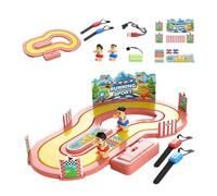Juguete Para Juego De Carreras En Track With Sensor De Movimiento - 21.5 × 9.84 × 5.71 In Interacción Entre Padres E Hijos De 2 Personas | ABS Track Racing Game Toy Para Niños, Jóvenes, Padres