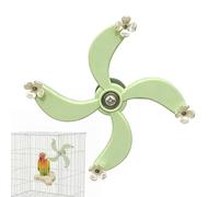 Juguetes Para Aves De Compañía - 14x14x4 Cm Juego Giratorio Puttyable De | ForraķEn Material 3D, Accesorios Interactivos Para Periquitos, Loros, Jaulas, Hogar Y Exteriores
