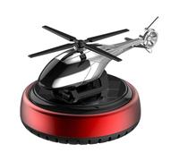 Jugutyeg Aroma for The Car, Helicopter Design, Solar Powered, Red