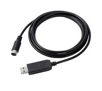 JuHXenWire Wires-X SCU-20 PC Connection Cable Prolific USB to Mini Din 10 Pin Serial Cable for Yaesu FTM-100D/DE/DR FTM-200D FTM-400D/DE/DR FTM-300DR/DE SCU-56 FTM-500D FTM-6000 (1m)