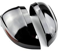 JUHYBFD 2PCS Left+Right Car Mirror Cover Cap for Audi A4 S4 RS4 B9 2016 2017 2018 2019 2020 A5 S5 RS5 8W6, Side Wing Mirror Cover Caps Rear View Mirror Base Cover Replacement,No Side Assist2