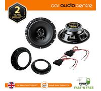 Juice S620 6.5 Inch 17cm 2-Way Coaxial Car Door or Parcel Shelf Speaker Upgrade, Efficient Power Handling, 300Watts Peak Power,Black