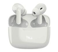 Juice Airphones Play Wireless Earbuds - Bluetooth Headphones with 14H Playtime, Fast 1H Charge, Lightweight Design - White