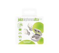 Juice Airphones Ultra Clear, True Wireless Earpods, Bluetooth Headphones, Touch Control Earpods with Digital Display and Ultra Clear Calling, Built-in Microphone for Hands Free Calling (Smokey Cream)