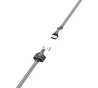 Juice Animals Braided USB-A to USB-C Charging Cable 2m, Fast Charge & Data Sync Lead Compatible with iPhone 17 Range, Galaxy S24 Series, Pixel 9 & Other USB-C Devices - Giant Panda