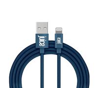 Juice Apple Lightning Cable 3m Braided Eco Navy,iPhone 14, Max, Pro, Plus, Max, Pro and Mini, iPhone 12, Max, Pro and Mini, iphone 11, Pro, X, Xr, iPhone 8, 7, 6, SE, 5, iPad,