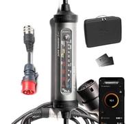 Juice Booster 2 Portable EV Charger up to 32A / 22kW - Adjustable and with Adapters for any Socket