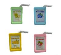 Juice Box, Eye Catching Resin Flower Pot for Small Plants, Perfect for Adding a Splash of Color to Your Living Space (Blueberry)