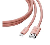 Juice Braided Lightning Cable 1m (Rose Gold) | MFi Certified iPhone Lead | USB A to Lightning | iPhone 5-14, iPad, iPod, AirPods | 3000+ bend lifespan | Zero waste packaging | 1 year warranty