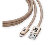 Juice Braided Lightning Cable 2m | MFi Certified iPhone Charger | Gold
