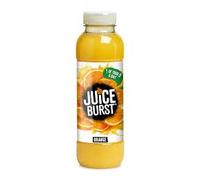 Juice Burst Fruit Juice Bursting with Flavour, Refreshing Drink (Pack Of 12 x 400ml, Orange)