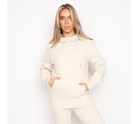 Juice Cremmoore Women's Cremmoore Basic Hoodie -Cotton Blend Fleece in Ecru | Size: Small Juice Ecru S