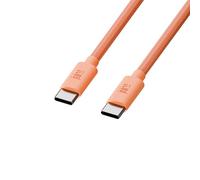 Juice iPhone 17 Colour Matching Cable 2M Braided Fast Charging Data Lead Type C for iPhone 17, 17 Pro, 17 Pro Max, 17 Air & USB-C Devices - Orange