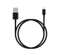 Juice JUI-CABLE-LIGHT-1M-RND-ECO-BLK lightning cable Black