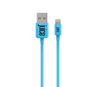 Juice JUI-CABLE-LIGHT-2M-RND-AQA lightning cable Cyan