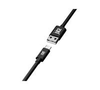 Juice JUI-CABLE-TYPEC-1M-RND-ECO-BLK USB cable USB C USB A Black