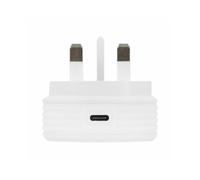 Juice JUI-MAINS-PD-PLUG-USBC-20W-ECO-WHT. Charger type: Indoor Power source type: AC Charger compatibility: Universal. Input voltage: 100 - 240 V Maximum output voltage: 12 V. USB Type-C ports quantit