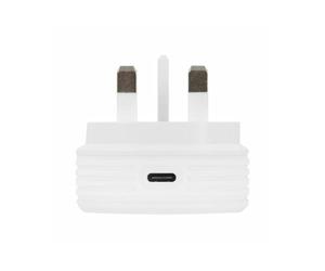 Juice JUI-MAINS-PD-PLUG-USBC-20W-ECO-WHT. Charger type: Indoor Power source type: AC Charger compatibility: Universal. Input voltage: 100 - 240 V Maximum output voltage: 12 V. USB Type-C ports quantit