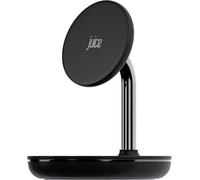 Juice Night Stand - Magnetic iPhone Charging Stand with Night Mode Light & Guided Breathing, Compatible with iPhone 12-17 Series - Black