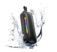 Juice Poolside Speaker, 16W Wireless Speaker with 8 Hours Play Time, Bluetooth, IPX7 Waterproof, Party Lights, TWS Pairing