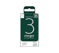 Juice Power Bank 10000mAh Portable Charger with 3 Ports (2×USB-A + USB-C) Fast Charging Battery Pack Up to 3 Full Charges for Smartphones & Tablets - Forest Green