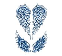 Juice Tattoo Sticker Upgrade Online Red Tattoo Sticker Lasts 7-15 Days Herbal Plant Temporary Tattoos Sticker Size:180 * 110mm(GZ-378)