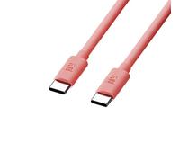 Juice USB-C to USB-C Cable 2m, Fast Charging & Sync Lead - Long Durable Type-C Charger for iPhone 17/17 Pro / 17 Pro Max, Samsung Galaxy S25 Ultra / S24, Pixel 9, iPad & More - Coral