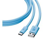 Juice USB Type C 3m Charger and Sync Cable for Samsung Galaxy S20, S10, S9, S8, S20 Plus, Huawei P30, P20, Sony, Apple Ipad 2020, Pro 2020, Air 2020 - Aqua