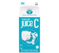 Juice USB Type-C Powerful Mains Charger for Tablets & Mobiles, 2.4 AMP output (White)