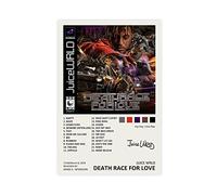 Juice Wrld Death Race For Love Music Album Canvas Poster - Wall Art Decor Print for Living Room Bedroom Decoration - Unframed 12 x 18 inches (30 x 45 cm)