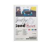 Juice Wrld Goodbye &Good RiddanceClassic Characters Actor Singer Poster Celebrity Poster Famous Athlete Poster Home Canvas Painting Oil Painting Print Signature Poster Home Decoration12x18inch(30x45cm