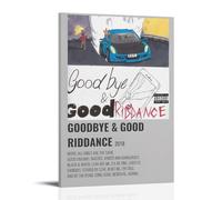 Juice Wrld Goodbye & Good RiddancePoster Canvas Art Oil Painting Wall Painter Home Decorative Music Album Celebrity Decorative Painting Classical Decorative Wall ArtFrame-style-616x24inch(40x60cm)