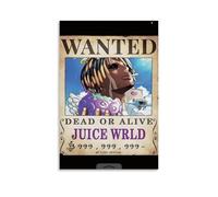 Juice WRLD Legends Never Die Anti Splash Art Posters Living Room And Bedroom Hanging Paintings Suitable for Multiple Scenarios No Need for Punching Easy to Install Suitable for Gifts And Personal UseU