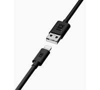 Juice XXL iPhone Charger Cable 3M, MFi Certified Lightning Charging Cable Fast Charger USB-A to iPhone Cable for iPhone 14 13 12 11 Pro Max XR XS X 8 7 6 SE, iPad - Black