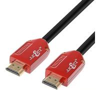 JuicEBitz 4K HDMI Cable 2m, Ultra High Speed UHD 4k/60fps 18Gbps. 1080p/120fps/144fps. CEC, ARC, Ethernet v2.0 Ultra HDMI Lead. Compatible with Xbox, PS4, PS5, Apple TV, Sky, Laptop/PC.. [2M Long]
