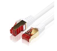 JuicEBitz CAT6 Ethernet Cable 3m RJ45 Cable, High Speed Patch Cable, Double Shielded Network Cable with LSZH Jacket, Gigabit LAN Cable for Work, Gaming & Streaming 3m Long Ethernet Internet Cable