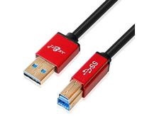 JuicEBitz® Premium Shielded USB A 3.0 to USB 3.0 Type B Male Printer Cable (5m)